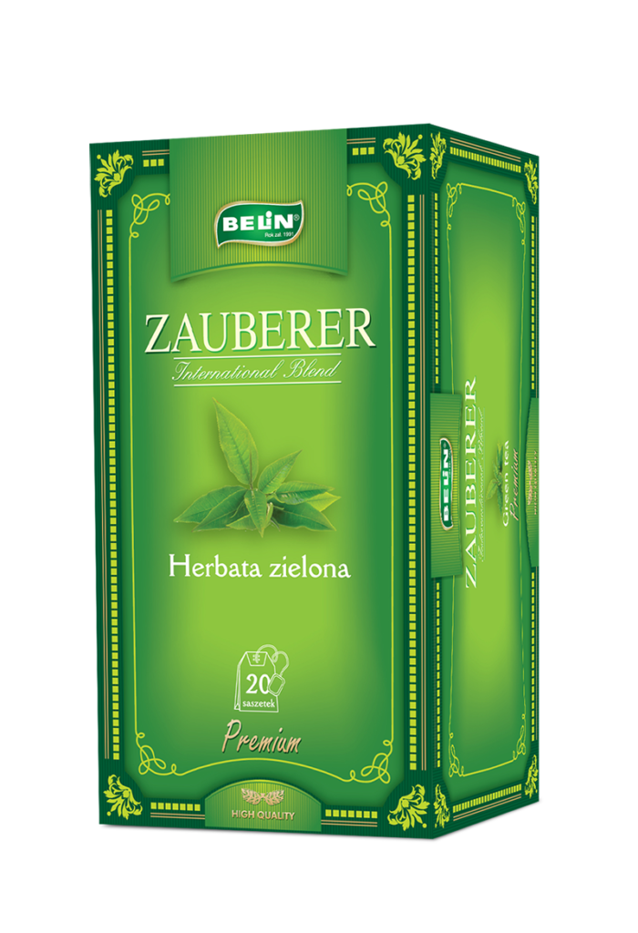 Herbata Zielona Zauberer | Belin